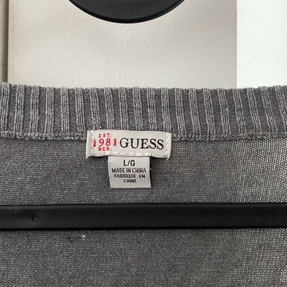 3 for $20 - Guess Round Neck Long Sleeve - Picture 7 of 8